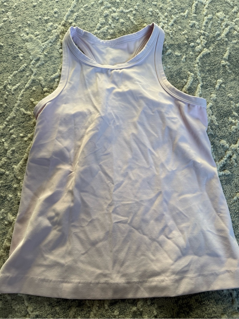 lululemon athletica Light Lavender Tank Top